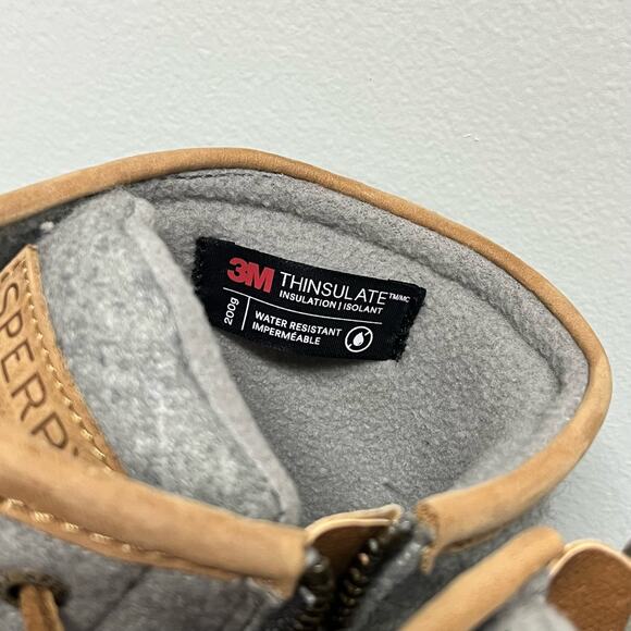 NEW Sperry Women's Saltwater Wool Embossed Duck Boots w/ Thinsulate™ Size 8 - Picture 6 of 8